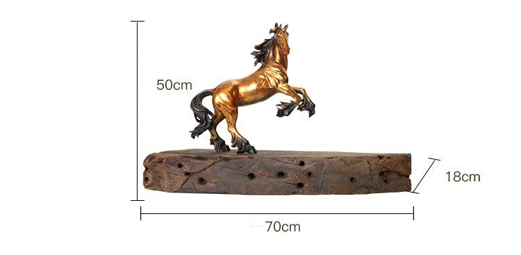馬到成功 Bronze Horse